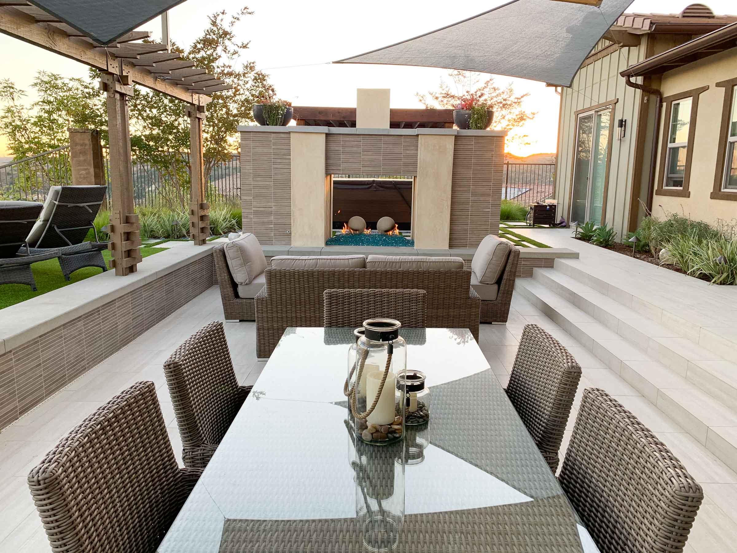 Hardscape landscape