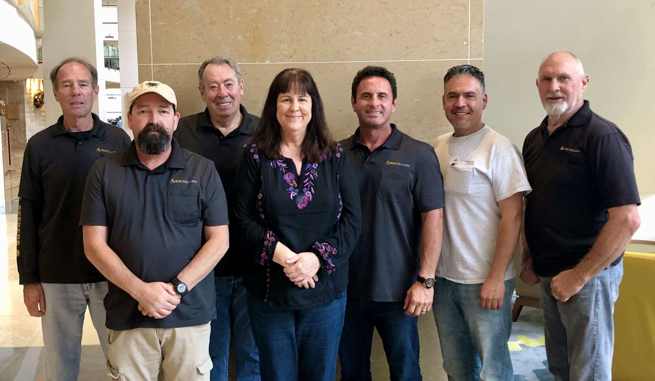 The Select Builders team on a job site