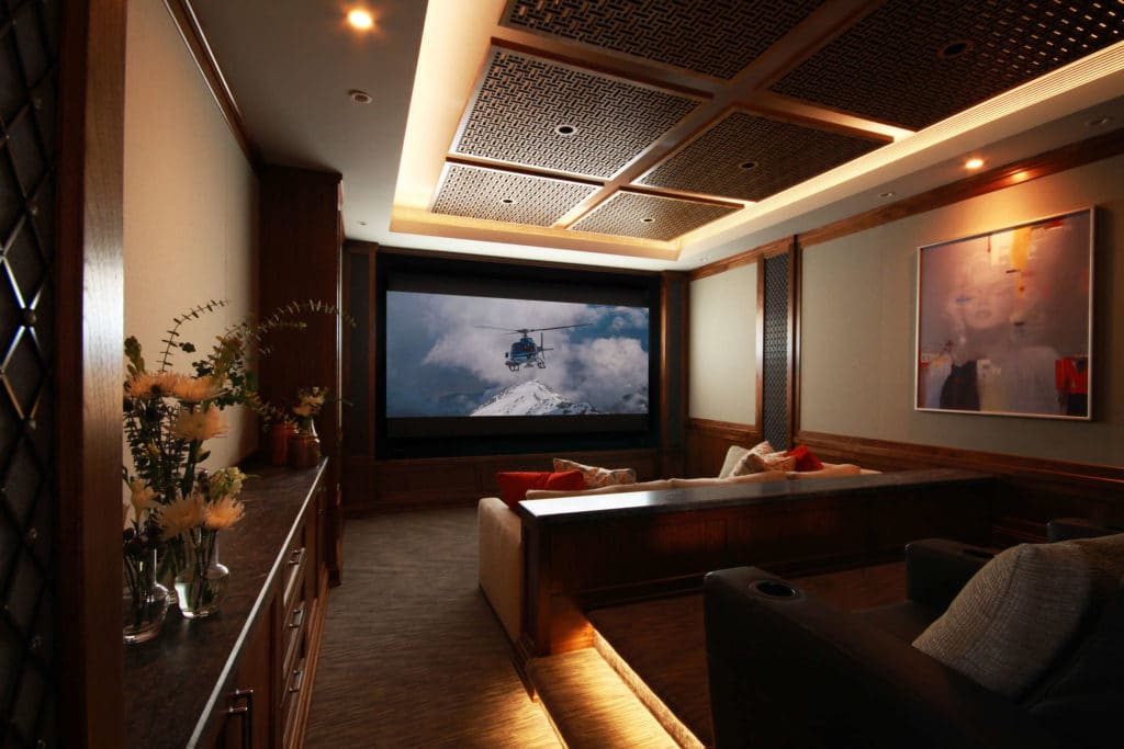Theater cozy contemporary